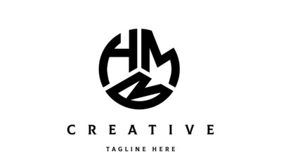 HMB creative circle three letter logo
