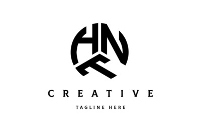 HNT creative circle three letter logo