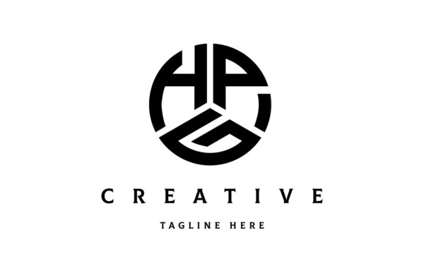 HPG creative circle three letter logo