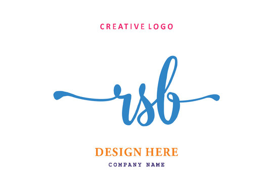 RSB lettering logo is simple, easy to understand and authoritative