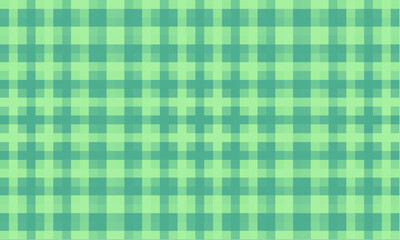Seamless fabric green plaid pattern cloth gingham