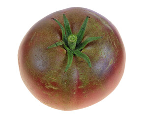 Black ripe cumato tomato vegetable isolated