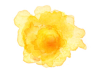 Abstract pastel background, hand made orange splash