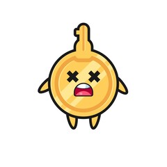 the dead key mascot character