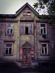 old residential area in Nizhny Novgorod