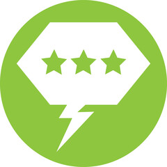 Speech bubble icon sign design