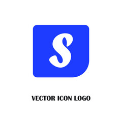Letter S logo icon design template elements