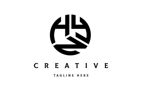 HYN creative circle three letter logo