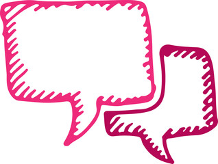 Speech bubble icon sign design