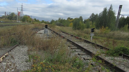 railway in the mountains