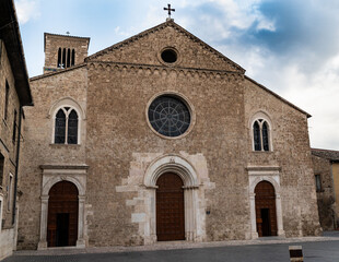 Fototapeta na wymiar terni church of san francesco