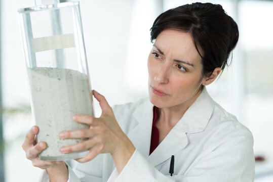 portrait of scientist microbiology worker