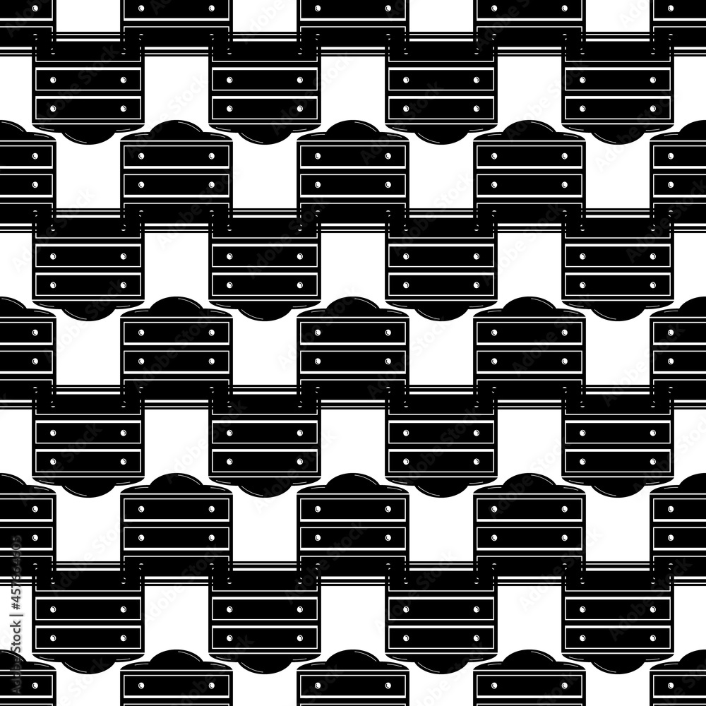 Poster drawer pattern seamless background texture repeat wallpaper geometric vector