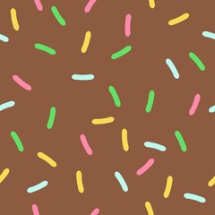 Simple pattern with geometric shapes