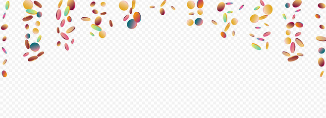 Colorful Shine Abstract Panoramic Transparent