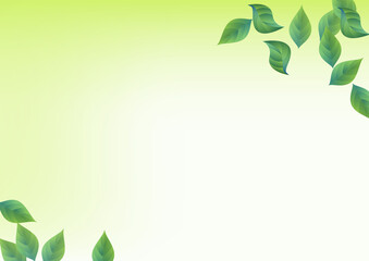 Olive Greenery Motion Vector Green Background