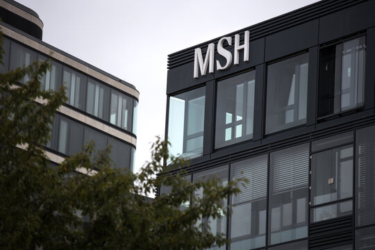 hamburg, hamburg, germany - 13 09 2021: a sign of the MSH Medical School Hamburg