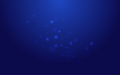 Shiny Confetti Vector Blue Background. White