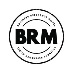 BRM - Business Reference Model acronym, business concept background