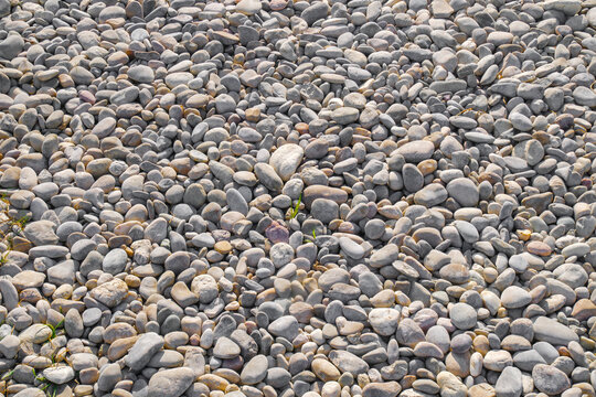 bright pebbles background