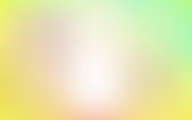 Light green, yellow vector abstract blur drawing.