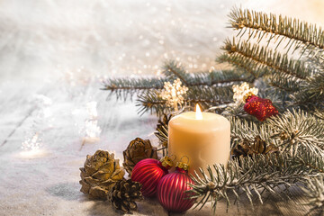 Image with a candle.