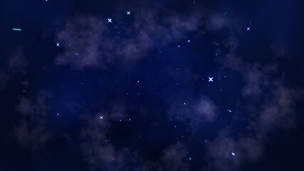 nebula stars sky in deep space