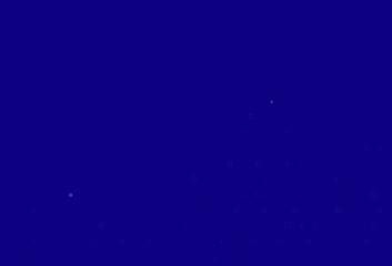 Light Purple vector template with spots, rectangles.