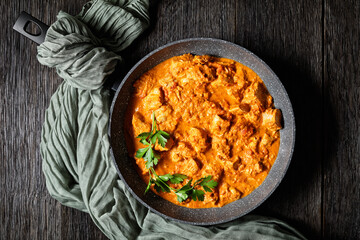 murgh makhani, curry of chicken in tomato sauce