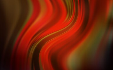 Dark Orange vector colorful blur background. © smaria2015