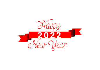 2022 Happy New Year Logo Design Template 2