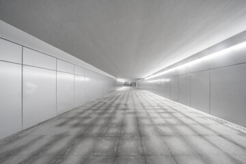 Modern City public pedestrian underpass entrance