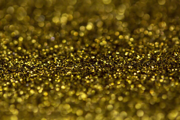 macro photo of glitter
