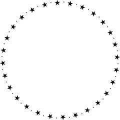 red star in circle icon on white background. flat style. red star in circle icon for your web site design, logo, app, UI. set of star circle symbol. red color wheel sign.