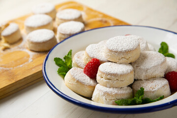 Mantecados from Castilla La Mancha. Traditional spanish sweet