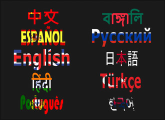 Idiomas más hablados del mundo por lengua materna