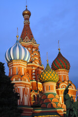 Fototapeta na wymiar saint basil cathedral