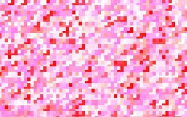 Light Pink vector layout with lines, rectangles.