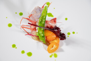 Cibo gourmet, nouvelle cousine, cucina d'elite. Real food photography, texture e dettagli.