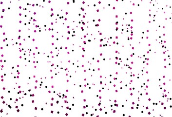 Light Purple vector layout with circles, lines, rectangles.