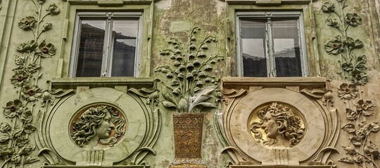 detail of a building