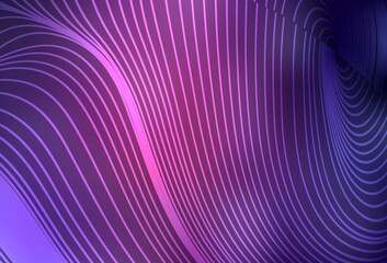 Dark Purple, Pink vector pattern with sharp lines.