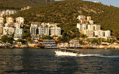 A holiday destination in Kas district of Antalya province of Turkey.