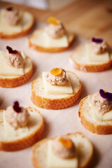 Cheese Tuna Salad on Baguette Bread