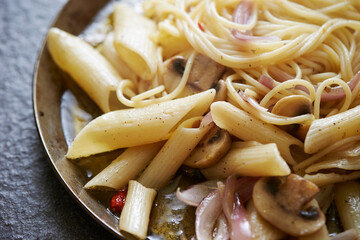 pasta with mushrooms