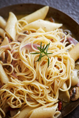 pasta with mushrooms
