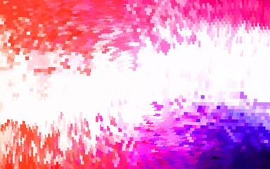 Light Pink, Red vector pattern in square style.