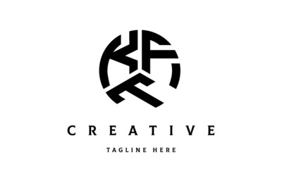 KFT creative circle three letter logo