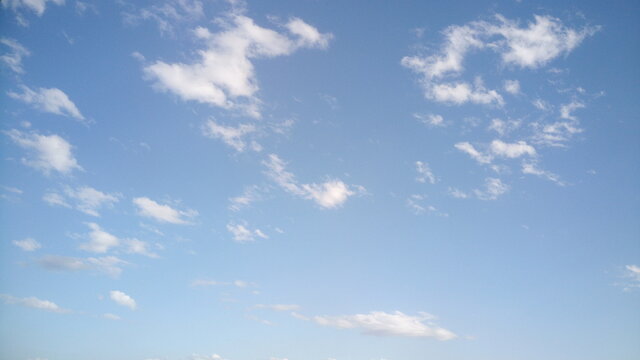 blue sky with clouds