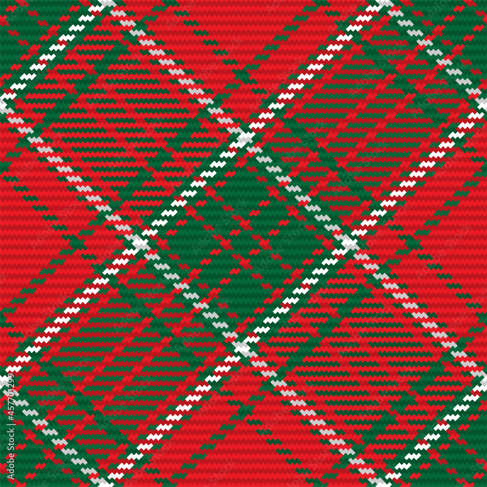 Poster seamless pattern of scottish tartan plaid. repeatable background with check fabric texture. vector b